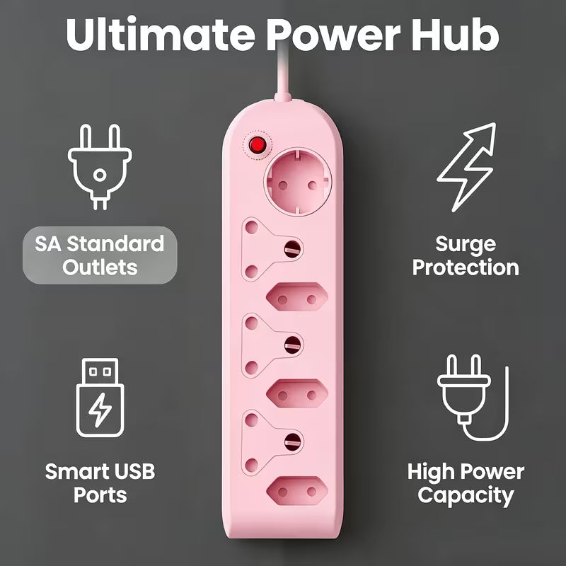 ZUVIA™ 7-Way Multi-Plug Power Strip