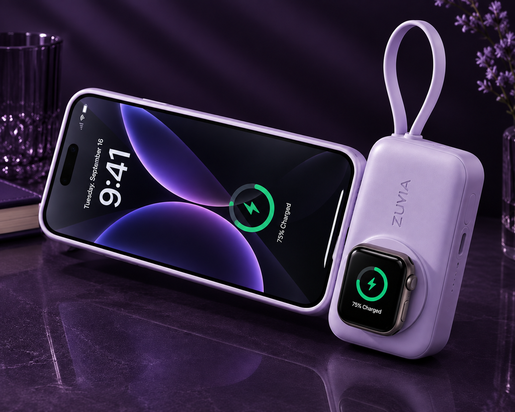 ZUVIA™ 3-in-1 Magnetic Power Bank 5000mAh