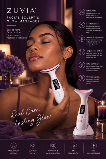 ZUVIA™ Facial Sculpt & Glow Massager