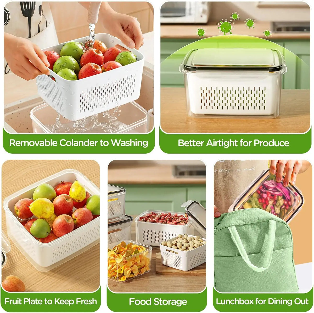 ZUVIA™ Fresh Produce Storage Container