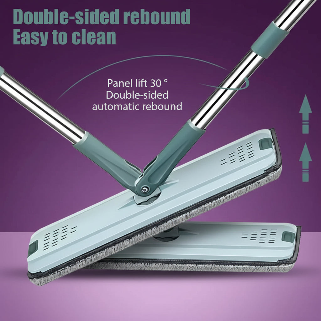 ZUVIA™ Flat Squeeze Mop & Bucket Set