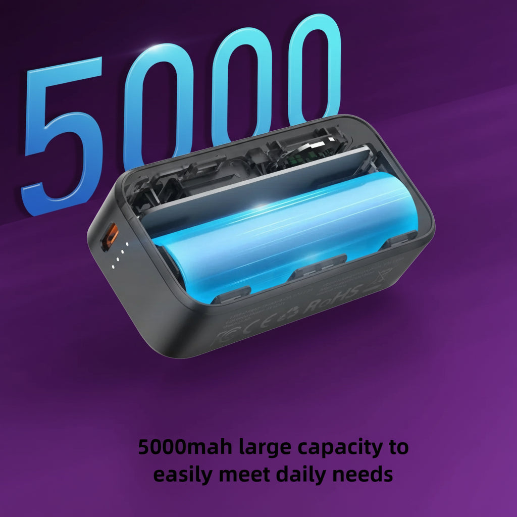 ZUVIA™ 3-in-1 Magnetic Power Bank 5000mAh