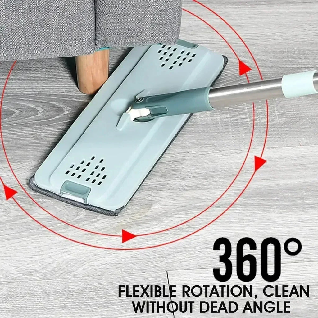 ZUVIA™ Flat Squeeze Mop & Bucket Set