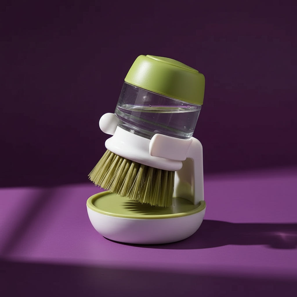 ZUVIA™ Soap Dispensing Dish Brush