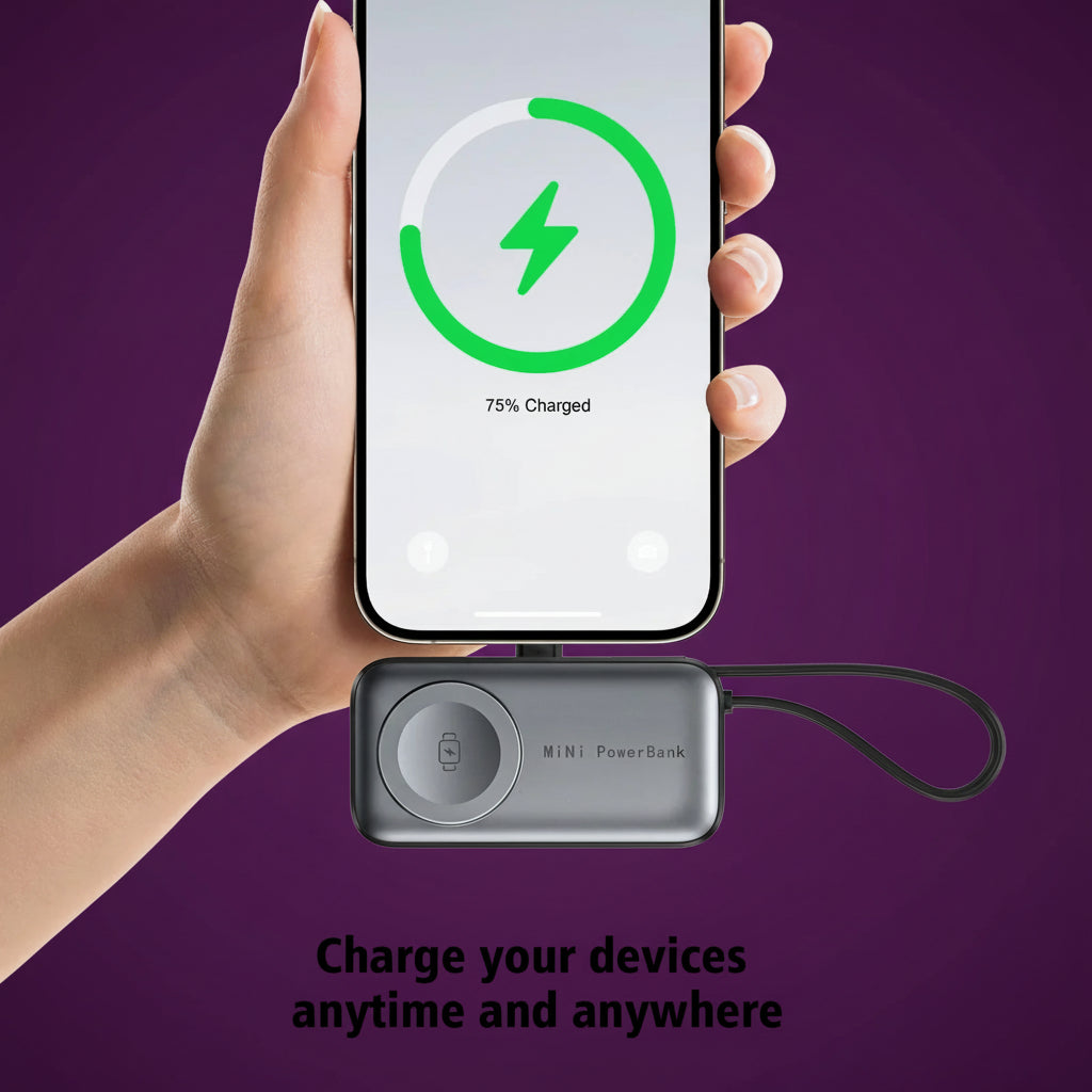 ZUVIA™ 3-in-1 Magnetic Power Bank 5000mAh